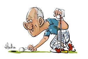 Golftag Autoschade Lambert im The Duke